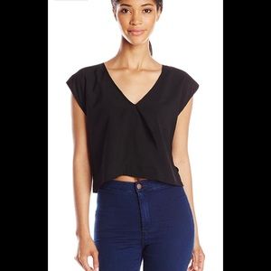 Black Crop Top size S